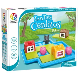 SmartGames Smart Games   Jeu Les Trois Petits cochons (français Non Garanti) pas cher
