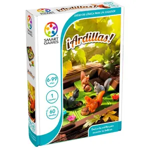 Jeu de société - SMART GAMES - écureuil, Multicolore - Jeu de réflexion et stratégie - 3 ans et plusVendu parkidinn