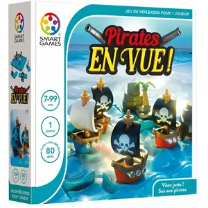 SmartGames SMART GAMES - Pirates En Vue - Jeu De Casse-Tête Stimulant & Evolutif pas cher