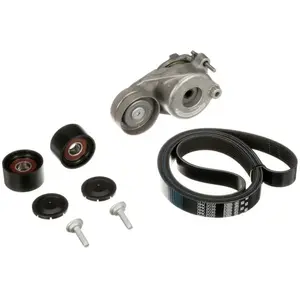 Pompe à eau+Jeu de courroie trapézoïdale à nervures GATES KP17PK2035-1