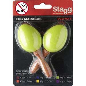 Stagg Paire De Maracas Vert pas cher