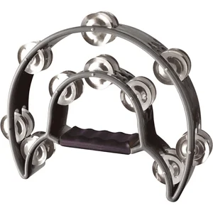STAGG TAMBOURIN 1/2 LUNE 20 CYM,NOIR pas cher