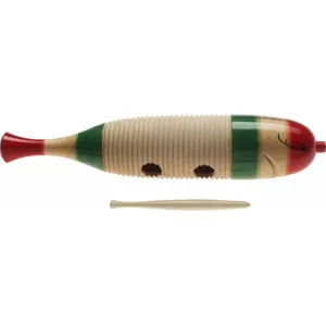 STAGG GUIRO BOIS EN POISSON, GRAND pas cher