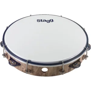 STAGG 12TAMBOURIN 1RG CYM/PLST BOIS pas cher