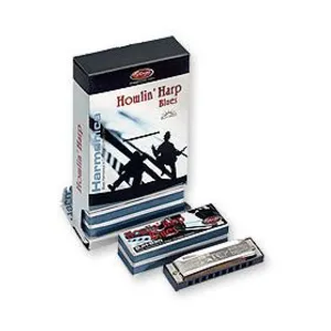 STAGG HARMONICA BLUES 10COMPRTMT, 20TONES,D pas cher