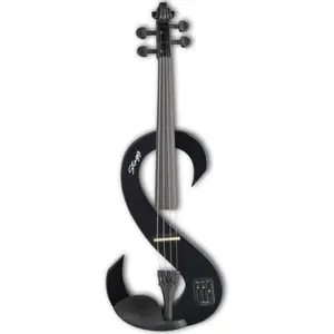 Set violon electrique stagg 4/4 - noir