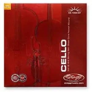 Jeu de cordes pour violoncelle Stagg pas cher