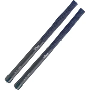 STAGG SBRU15-RN Brosses en nylon avec poignée en caoutchouc noir pas cher