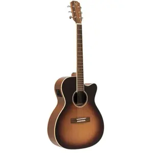 J.N Guitars Ezra Series EZR-OMCFI elektrisch-akoestische westerngitaar pas cher
