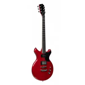 Stagg Stagg Svy Dc Tch - Guitare Éléctrique-Silveray Dc Rouge TransVendu paramazon