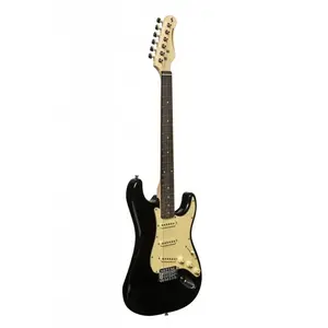 Stagg SES-30 BK Standaard Statocaster Black