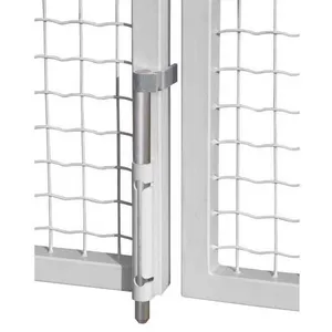 Locinox Opbouwgrondgrendel met aluminium as - Aluminium pas cher