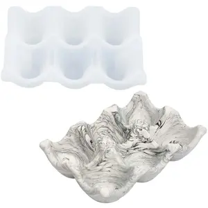 Siliconen mal - Jesmonite - 14,5cm x 10cm - EierdoosVendu parbol