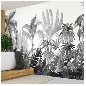 AMBIANCE-STICKER Papier peint panoramique jungle préencollé akela h 250 x l 480 cm pas cher