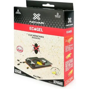 VBSDFGVYSDAFSD Ecogel 6 Piège Cafard extrêmement appétent et Mortel po... pas cher