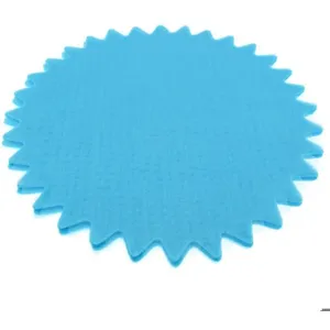 Sachet de 50 tulles cristal bleu Turquoise pas cher
