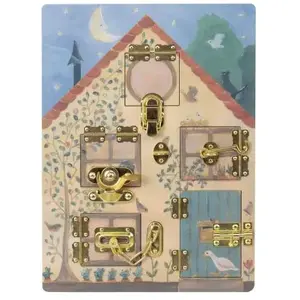 Egmont Toys Tableau d'activités Maison des lapins (40 x 30 cm) pas cher