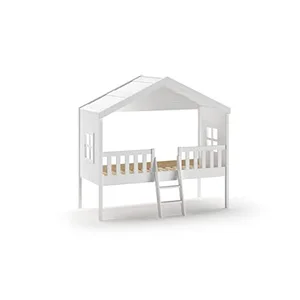 vipack lit cabane blanc HOUSEBEDS pas cher