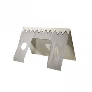 Tente de lit en polyester pour lits tipi - Vipack - Gris - Enfant - 200x105x110cm pas cher