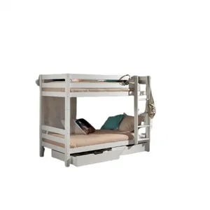 Vipack Lit Superpos Avec 2 Tiroirs pas cher
