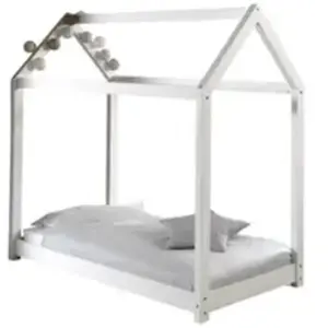 vipack Huisbed Home 70x140 - wit pas cher