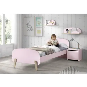KIDDY Chambre enfant complète style scandinave en bois pin massif et M...