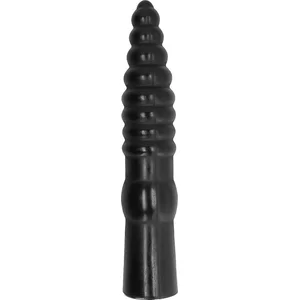 All Black Belgo Prism X-Man Stroker Gode en Noir 34 cm pas cher