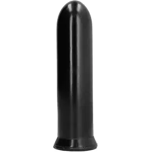 Comparateur de prix : All Black Zwarte anaal dildo 19.5 cm