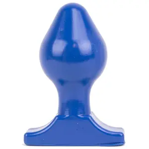 All Blue Buttplug 16 x 8 cm - blauw