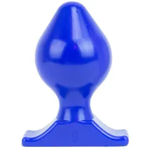All Blue Buttplug 17 x 9 cm - blauw