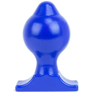 All Blue Buttplug 18 x 10 cm - blauw