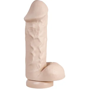 515 line Dildo met zuignap 20.3 cm - beige pas cher