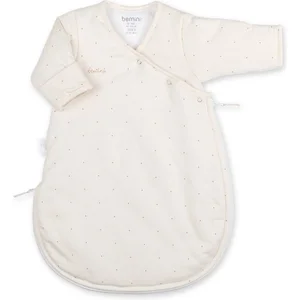 BEMINI Babyslaapzak - MAGIC BAG 0-1m - TOG 3 - Pady jersey + jersey - Small dot print ecruVendu parbol