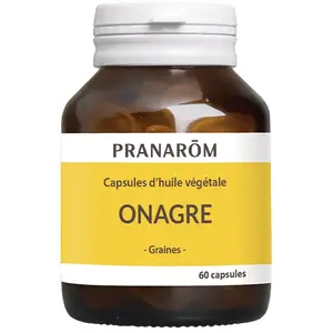 Pranarom Huile Végétale Onagre 60 capsules pas cher