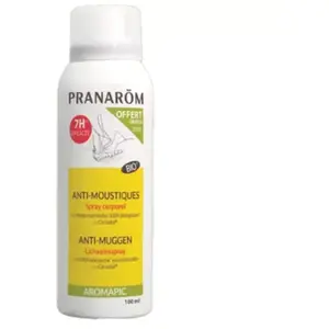 Pranarom Pranarôm Aromapic Spray Corporel Anti-Moustiques Bio 200 ml Promo pas cher