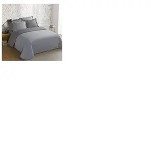 VISION - Bicolore - Housse de couette Réversible 240x220cm avec 2 taie... pas cher