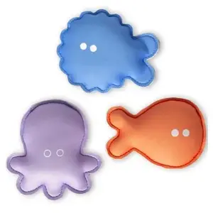Quut Jouets de bain en néoprène Deep Sea (3 pièces) pas cher