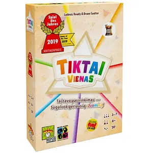 Ko Jeu De Société Tiktai Vienas Just One pas cher