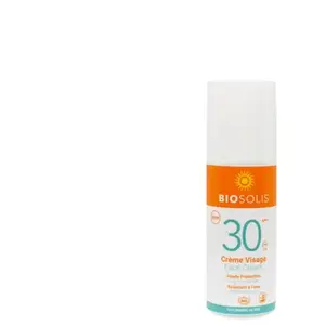 Biosolis Crème Solaire Visage SPF30 Anti-Âge 50 ml, SPF30, 50 ml (Lot de 1) pas cher