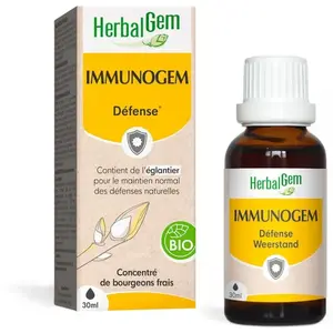 Herbalgem Complexe de Gemmothérapie Immunogem Défense Bio 30ml pas cher