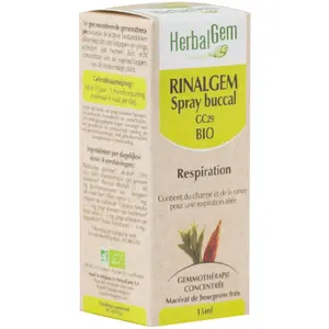 HerbalGem Rinalgem Spray Buccal GC29 Bio | 15 ml pas cher