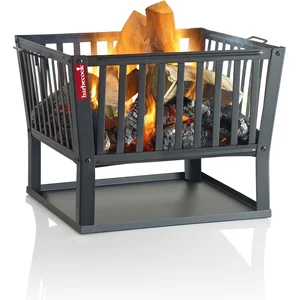 Comparateur de prix : Brasero BARBECOOK classic Squadra - Acier laqué - 62 x 62 x 48,5 cm