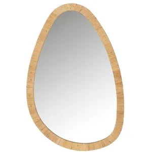 Miroir Mural Design Dusty 70cm Naturel pas cher