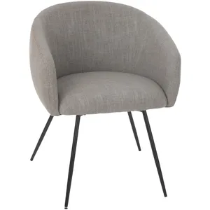 Chaise Design Wales 75cm Gris pas cher