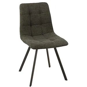 J-LINE Chaise Design Babette 90cm Gris Foncé pas cher