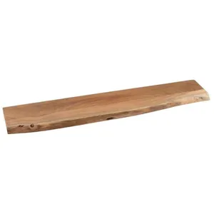 Étagère Murale - J-LINE - Gérard - Bois Massif - 115 cm - Couleur NaturelVendu parcdiscount