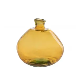 J-Line Vase Laura Verre Ocre Small