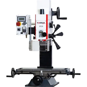 Boorfreesmachine X 280 mm Y 175 mm Z 280 mm MK2/M10 0,85 kW 230V met essentiële accessoires Torros PACK PF20 pas cher