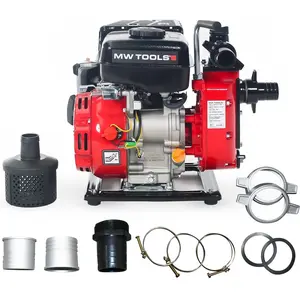 Pompe à eau 1,5 - 10 000 L/h - 2cv essence MW Tools WP1000