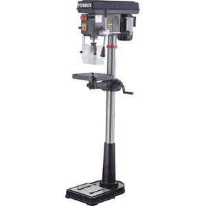 Professionele kolomboormachine boren tot ø 20 mm opname MK2 600W 230V 12 snelheden 71 kg Torros DF20M pas cher